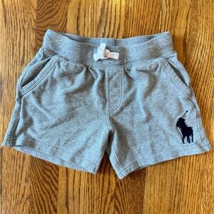 POLO RALPH LAUREN - Gray Shorts - 2T - Great Condition (see photos)